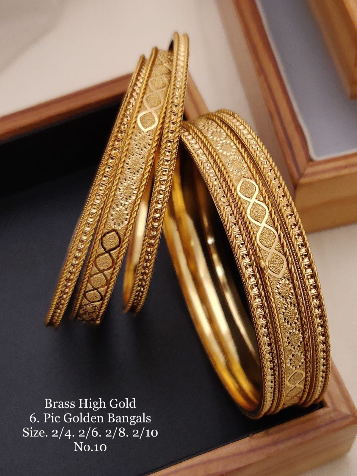 Beautiful Gold Plated Bangles