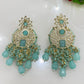 Designer Kundan Pearl Beads Earrings