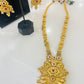 Designer Antique Gold Plated Long Necklace Set